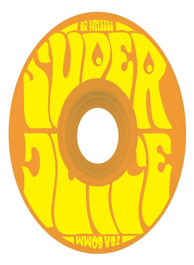 OJ 60mm Super Juice Orange 78a Skateboard Wheels - Image 2